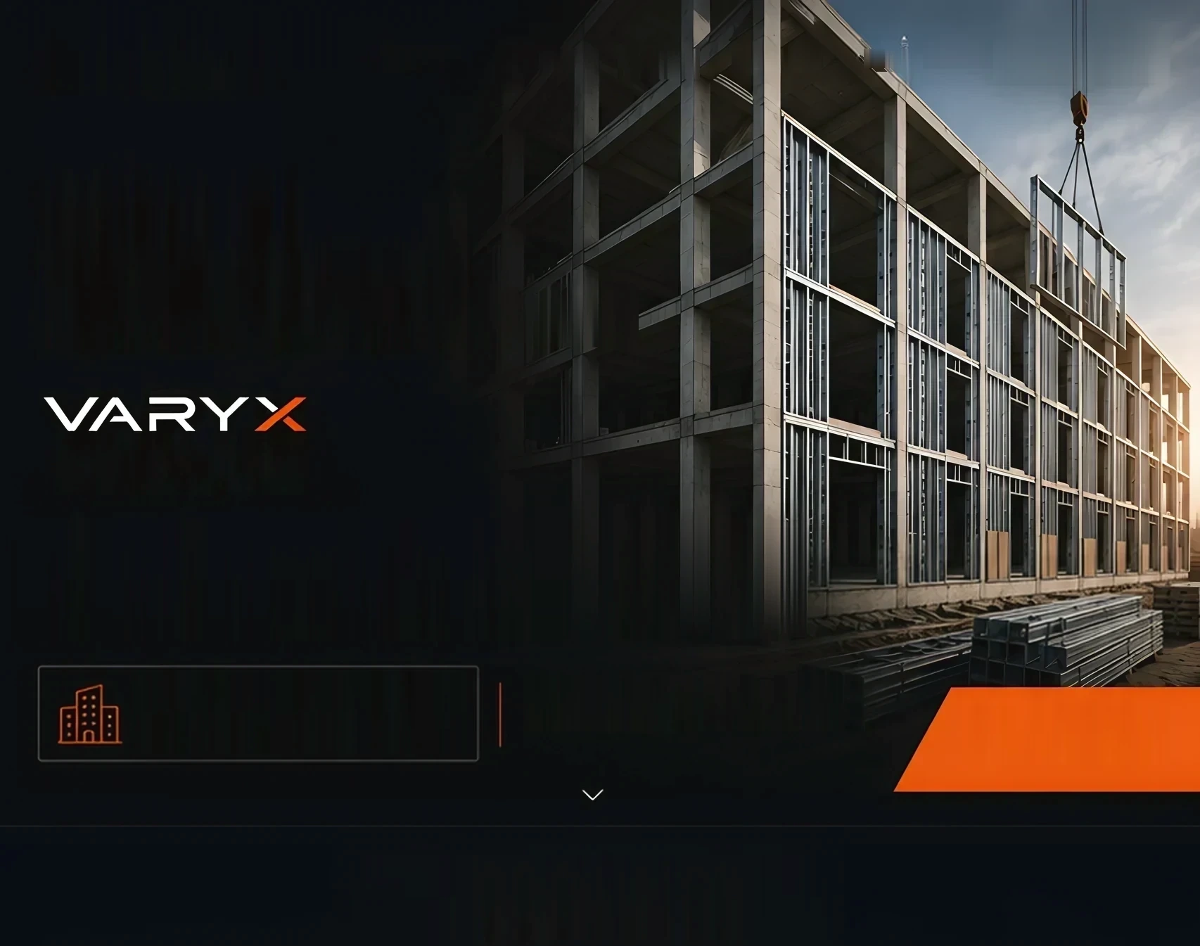 SKYMAX Living — stěny se už nemusí zdít, mohou se montovat. VARYX WALL, inteligentní ocelové systémy.