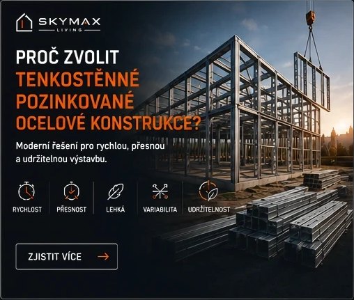 Reklama pro LinkedIn a Facebook feed: Proč zvolit tenkostěnné pozinkované ocelové konstrukce.