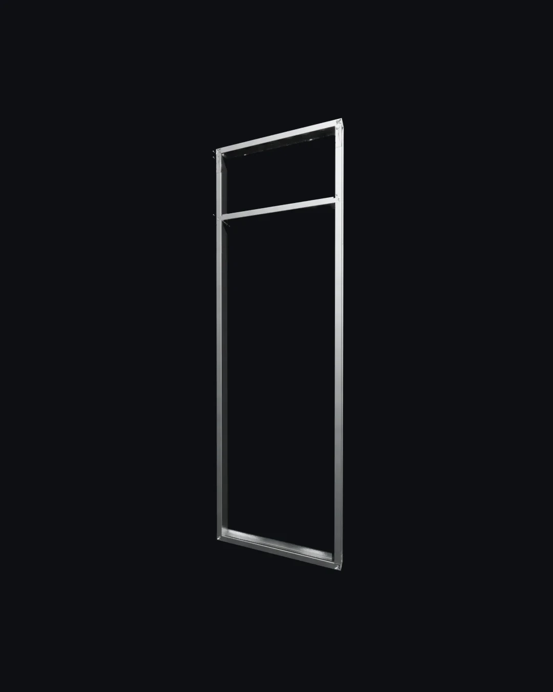 Dveřní rám VARYX DOOR EXTERIOR — složený a roztažený stav