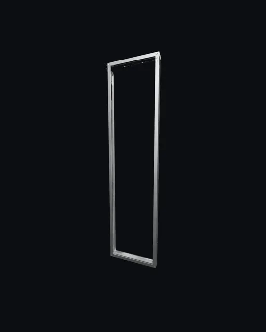 Plný panel VARYX WALL 625 mm — složený a roztažený stav